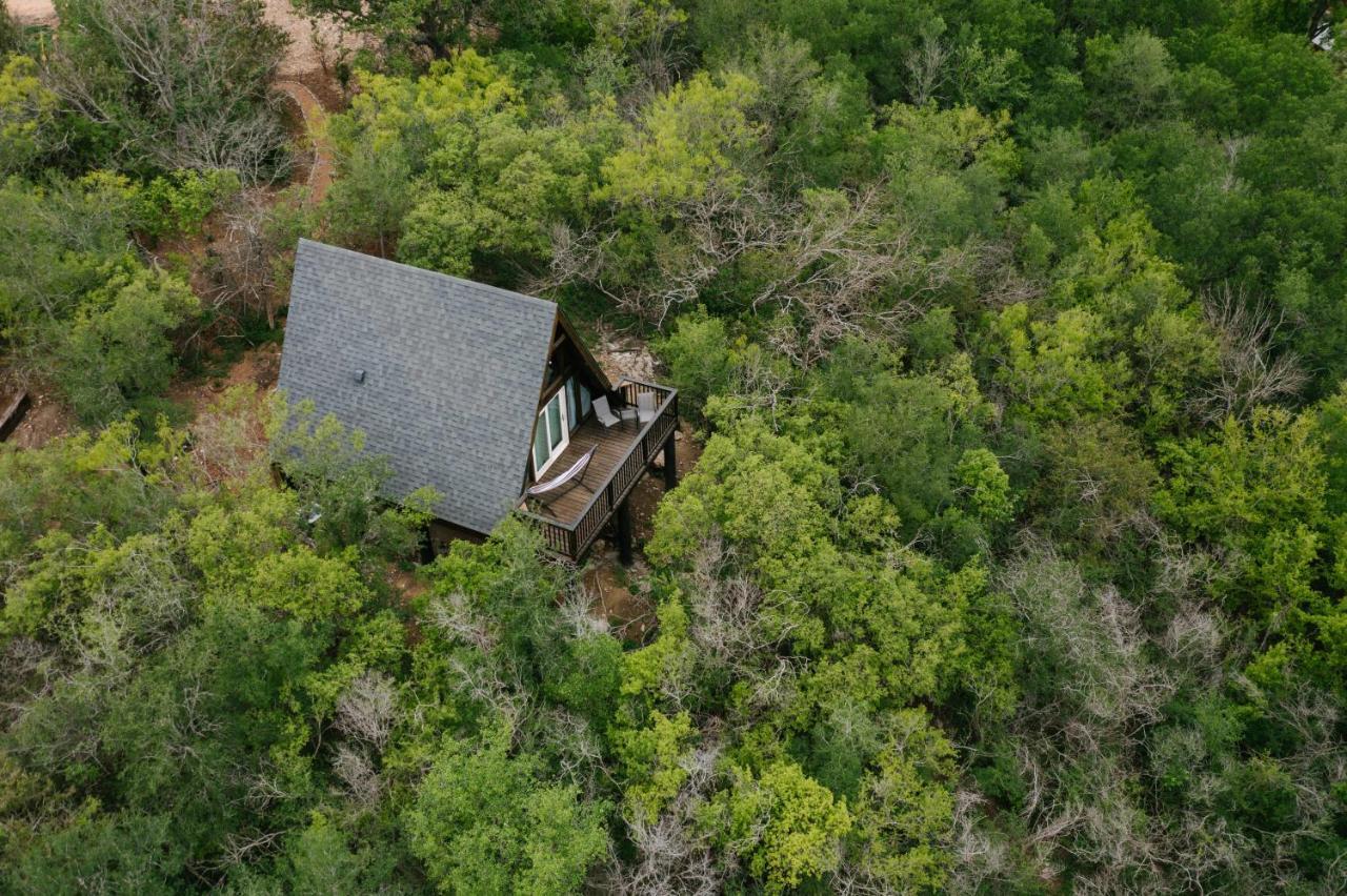 The Maverick: A-Frame W/ Hammock And Tree Top View New Braunfels Εξωτερικό φωτογραφία