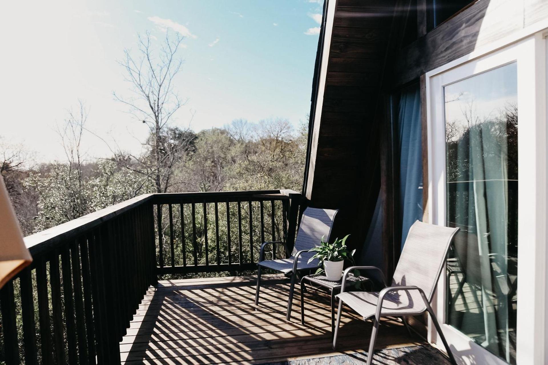 The Maverick: A-Frame W/ Hammock And Tree Top View New Braunfels Εξωτερικό φωτογραφία
