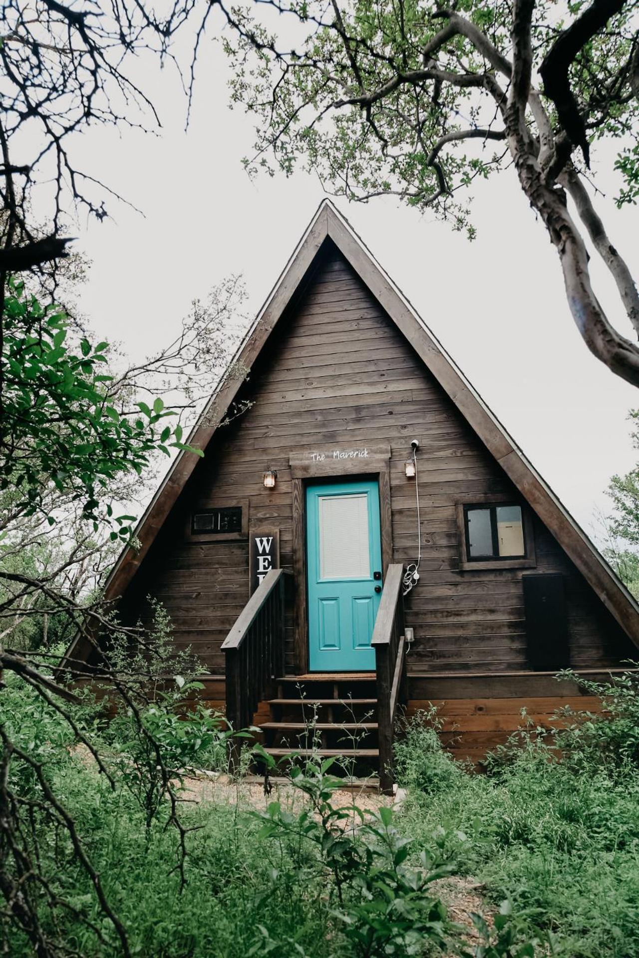 The Maverick: A-Frame W/ Hammock And Tree Top View New Braunfels Εξωτερικό φωτογραφία