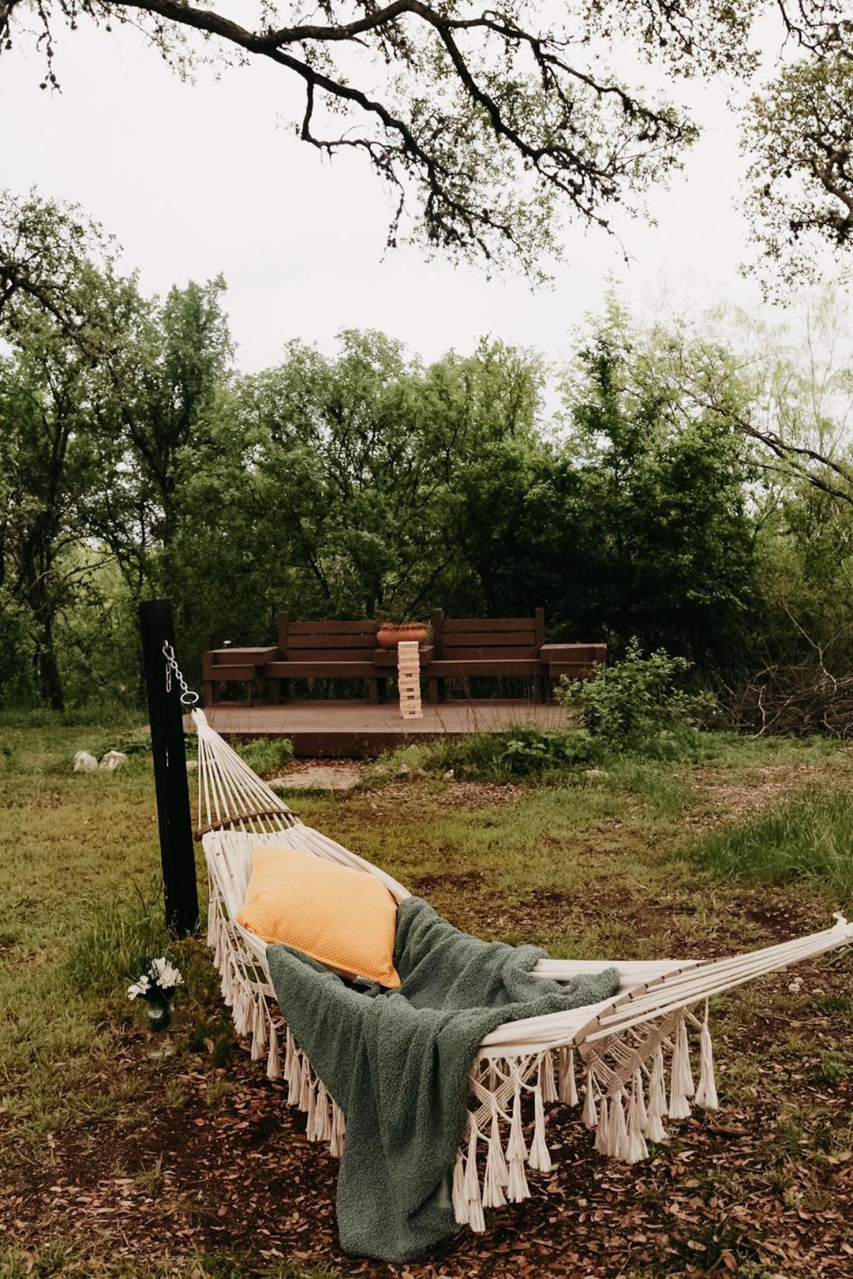 The Maverick: A-Frame W/ Hammock And Tree Top View New Braunfels Εξωτερικό φωτογραφία